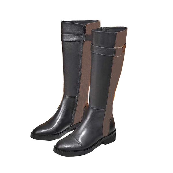 winter women designer knee boots flat heel 9.5cm high-heeled cowhide leather printed fashion martin boot shoes with box size 35-42, Black
winter women designer knee boots flat heel 9.5cm high-heeled cowhide leather printed fashion martin boot shoes with box size 35-42, Black