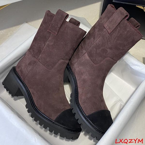 boots kid suede slip on winter snow shoes wool lining thick platform soild black ankle round toe brand design 35-40
boots kid suede slip on winter snow shoes wool lining thick platform soild black ankle round toe brand design 35-40
