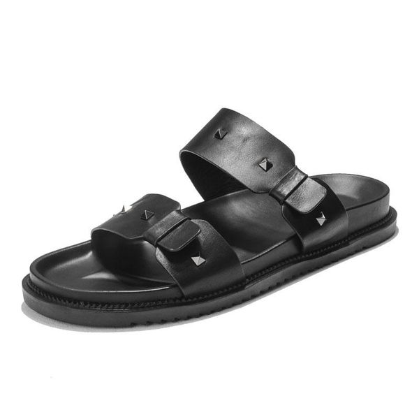slippers fashion brand slides mens soft cow leather outdoor breathable non-slip sandals male 2021 summer black beach quality
slippers fashion brand slides mens soft cow leather outdoor breathable non-slip sandals male 2021 summer black beach quality