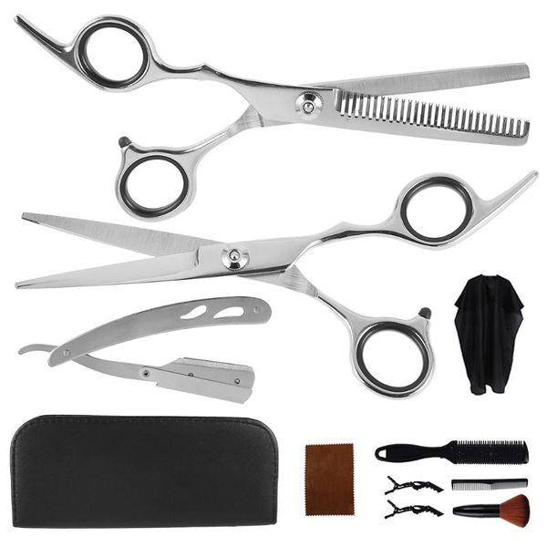 11pcs professional hairdressing scissors kit hair cutting set trimmer shaver comb cleaning cloth barber hairdresser salon tool
11pcs professional hairdressing scissors kit hair cutting set trimmer shaver comb cleaning cloth barber hairdresser salon tool