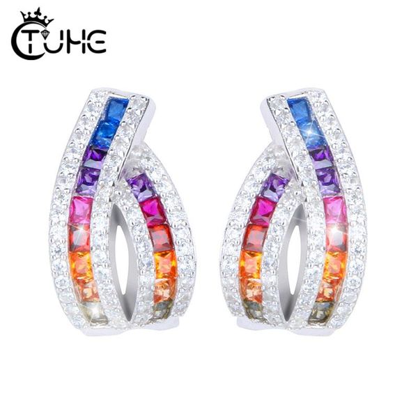 stud 2021 fashion earrings brincos color tiny mini cute cross rainbow multi cz anti allergy 925 sterling earring for women jewelry, Golden;silver
stud 2021 fashion earrings brincos color tiny mini cute cross rainbow multi cz anti allergy 925 sterling earring for women jewelry, Golden;silver
