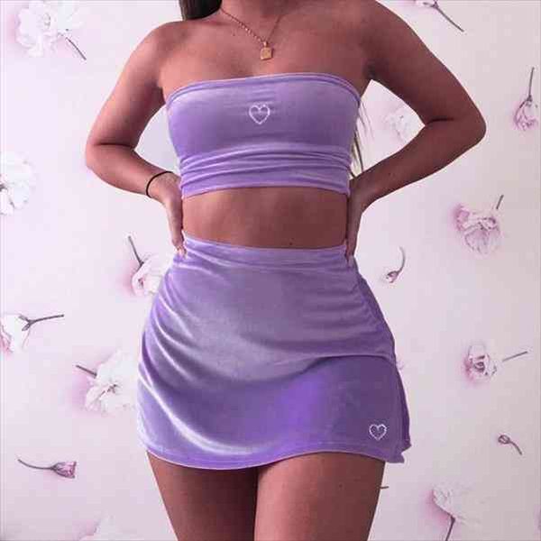 women summer strapless crop and shorts 2 piece set pink purple heart print casual outfit solid comfort lounge set, Gray
women summer strapless crop and shorts 2 piece set pink purple heart print casual outfit solid comfort lounge set, Gray