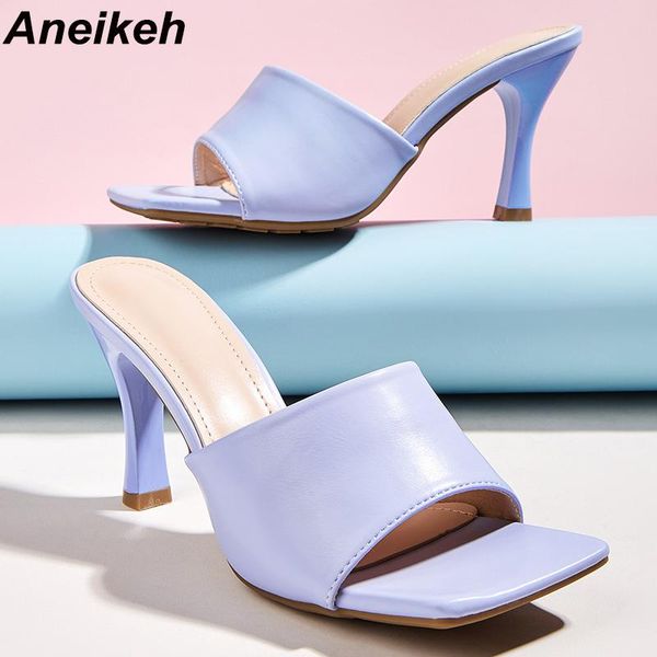 slippers aneikeh 2021 fashion pu women's shoes summer rome pleated thin heels peep toe shallow solid party elegant concise, Black
slippers aneikeh 2021 fashion pu women's shoes summer rome pleated thin heels peep toe shallow solid party elegant concise, Black