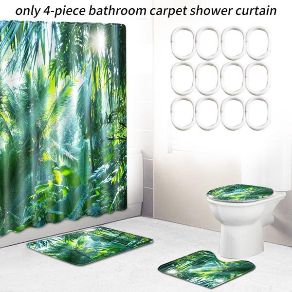 bath accessory set 4pcs shower curtain accessories bedroom waterproof home decoration mat carpet bathroom toilet lid cover pedestal rug
bath accessory set 4pcs shower curtain accessories bedroom waterproof home decoration mat carpet bathroom toilet lid cover pedestal rug
