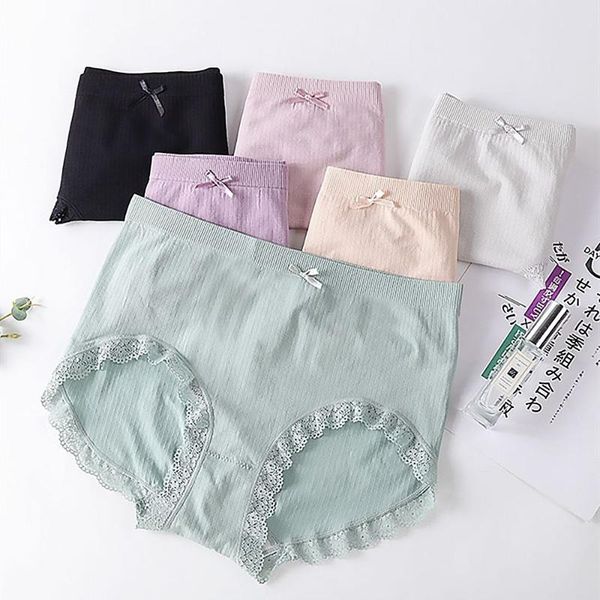 women's panties 1pc cotton seamless underpants women plus size high waist antibacterial breathable soft lace briefs underwear, Black;pink
women's panties 1pc cotton seamless underpants women plus size high waist antibacterial breathable soft lace briefs underwear, Black;pink
