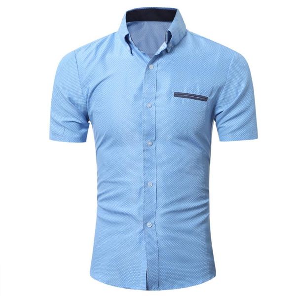 men's casual shirts snowshine ylw mens short sleeve shirt business slim dot print blouse top, White;black
men's casual shirts snowshine ylw mens short sleeve shirt business slim dot print blouse top, White;black