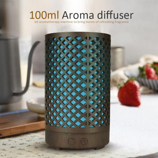 essential oils diffusers 100ml electric diffuser, wood ultrasonic air humidifier home color lamp
essential oils diffusers 100ml electric diffuser, wood ultrasonic air humidifier home color lamp
