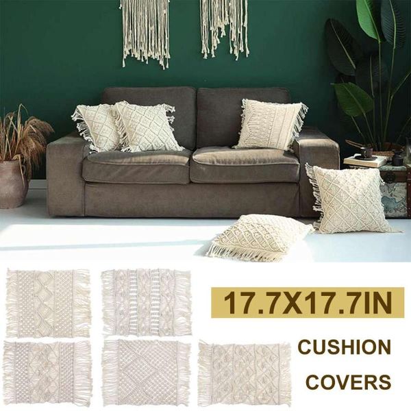 pillow case cushion covers hand-woven geometry bohemian decoration cover cotton linen macrame pillowslip home decor
pillow case cushion covers hand-woven geometry bohemian decoration cover cotton linen macrame pillowslip home decor