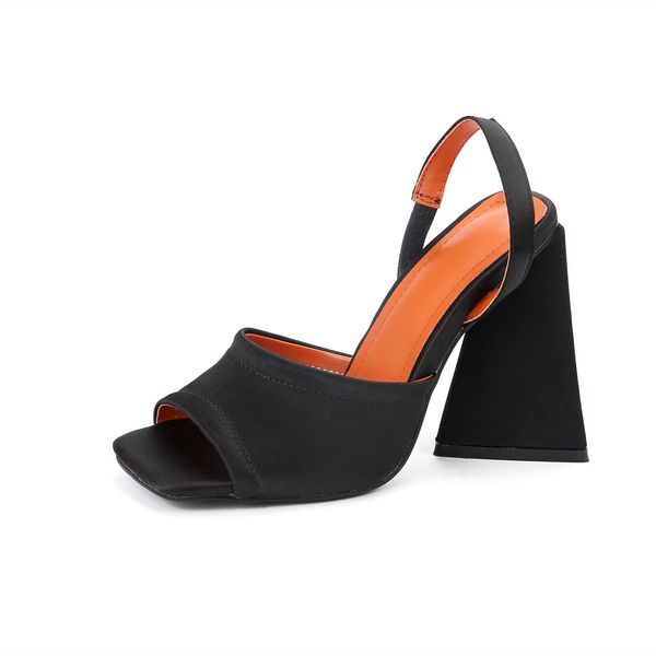 2021 summer simple fashion womens sandals strap open toe shoes 5cm super high heel ladies dress shoes, Black
2021 summer simple fashion womens sandals strap open toe shoes 5cm super high heel ladies dress shoes, Black