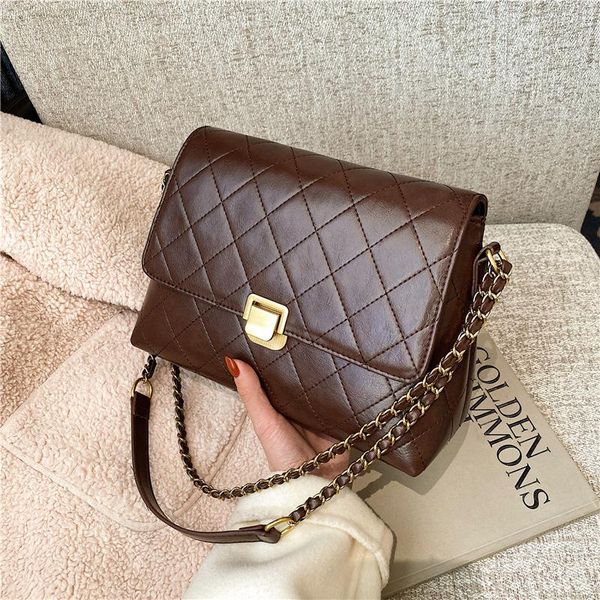 shoulder bags textured women's small bag spring 2021 fashion chain rhombic embroidery thread messenger personality all-match
shoulder bags textured women's small bag spring 2021 fashion chain rhombic embroidery thread messenger personality all-match