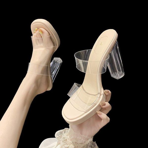 llogai 2021 new clear heels slippers women sandals summer shoes woman transparent pvc high pumps wedding jelly high heels, Black
llogai 2021 new clear heels slippers women sandals summer shoes woman transparent pvc high pumps wedding jelly high heels, Black