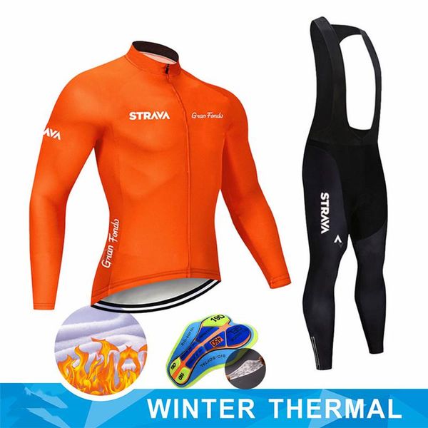 racing sets 2021 strava cycling jersey set pro team long sleeve clothes men winter clothing thermal fleece ropa ciclismo hombre warm, Black;blue
racing sets 2021 strava cycling jersey set pro team long sleeve clothes men winter clothing thermal fleece ropa ciclismo hombre warm, Black;blue