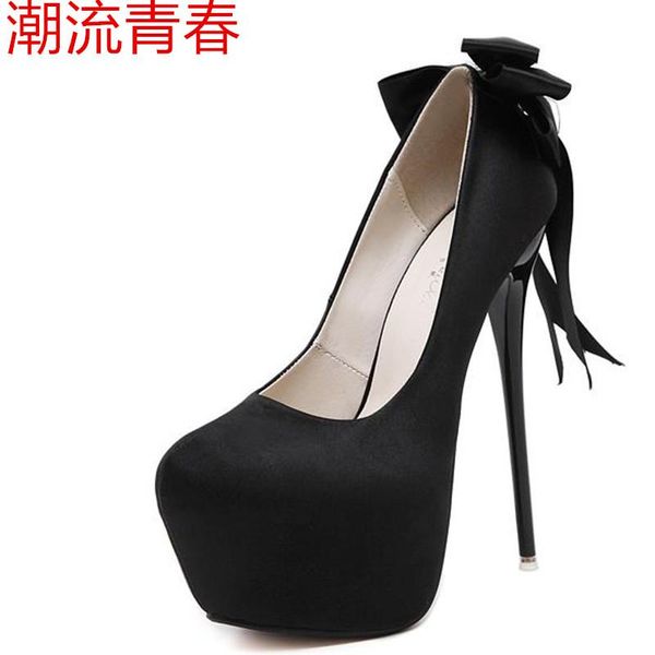 dress shoes 2021 super high heels woman pumps wedding party fashion women 16cm suede size 34-40, Black
dress shoes 2021 super high heels woman pumps wedding party fashion women 16cm suede size 34-40, Black