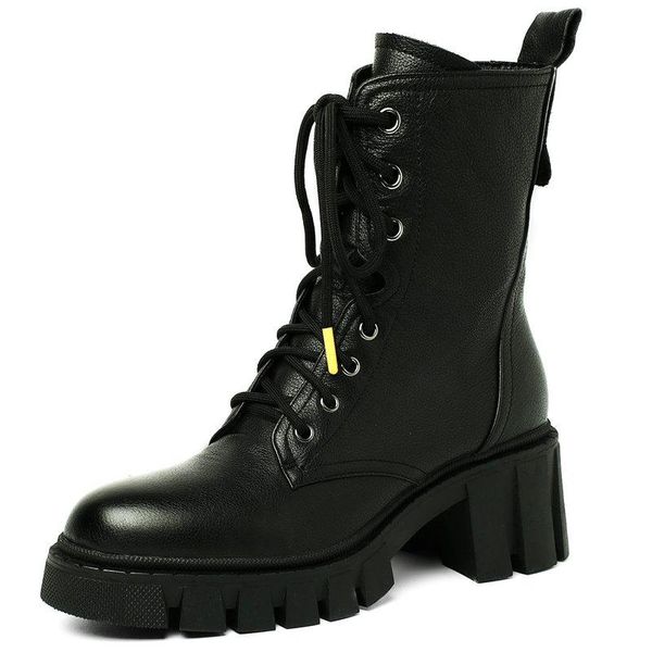 boots women ankle motorcycle winter genuine leather high heels platform felame working party women's, Black
boots women ankle motorcycle winter genuine leather high heels platform felame working party women's, Black