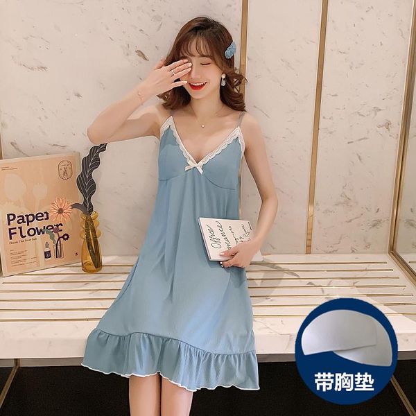 women's sleepwear sleeveless spaghetti strap lingerie cotton nightgowns for women summer fashion lace night dress nightdress nighty, Black;red
women's sleepwear sleeveless spaghetti strap lingerie cotton nightgowns for women summer fashion lace night dress nightdress nighty, Black;red
