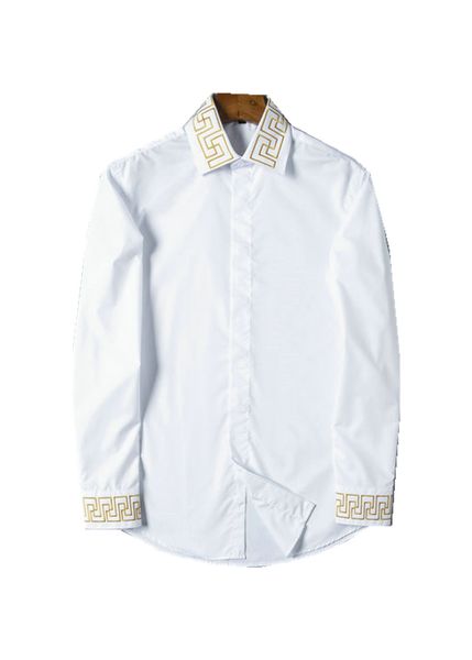 2021 luxurys designers men's business casuals shirt men long sleeve striped slim fit masculina wine social male t-shirts fashion checke, White;black
2021 luxurys designers men's business casuals shirt men long sleeve striped slim fit masculina wine social male t-shirts fashion checke, White;black