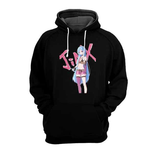 3d jinx hoodie print lol arcane trendy daily cute digital printing couple sweater casual street sweater winter pullover, Black
3d jinx hoodie print lol arcane trendy daily cute digital printing couple sweater casual street sweater winter pullover, Black