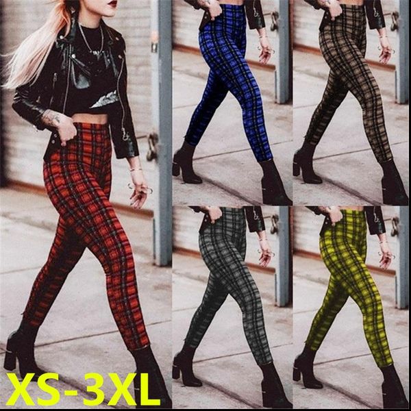 popular plaid high waist leggings womens casual pants cross border elastic pencil pants fitnesstrouser high waist pants 2020, Black
popular plaid high waist leggings womens casual pants cross border elastic pencil pants fitnesstrouser high waist pants 2020, Black