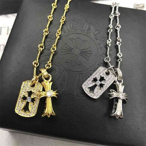 70% off outlet online croquet new necklace square diamond cross hop women's necklace, Black
70% off outlet online croquet new necklace square diamond cross hop women's necklace, Black