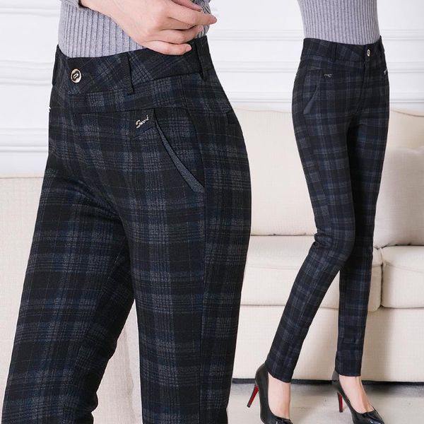 women's pants & capris women plaid full length high waist spring/autumn streetwear fitness trousers plus size 3xl 4xl 5xl, Black;white
women's pants & capris women plaid full length high waist spring/autumn streetwear fitness trousers plus size 3xl 4xl 5xl, Black;white