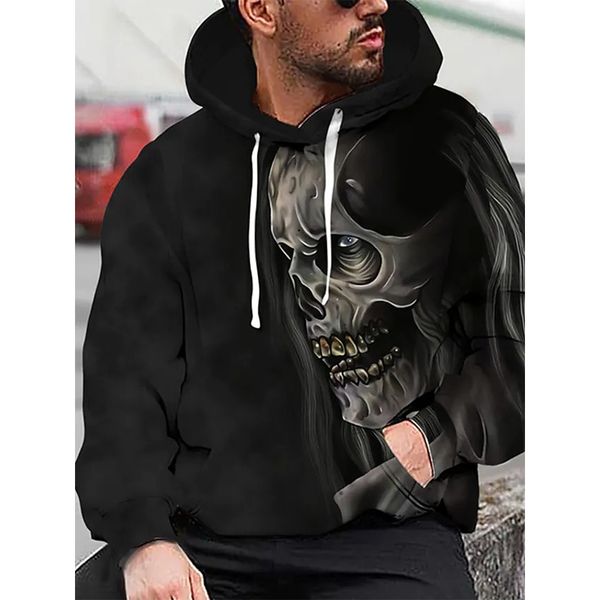 Skeleton pattern men s 3D printing hoodie visual impact party top punk goth round neck high quality American sweater hoodie, Black
Skeleton pattern men s 3D printing hoodie visual impact party top punk goth round neck high quality American sweater hoodie, Black