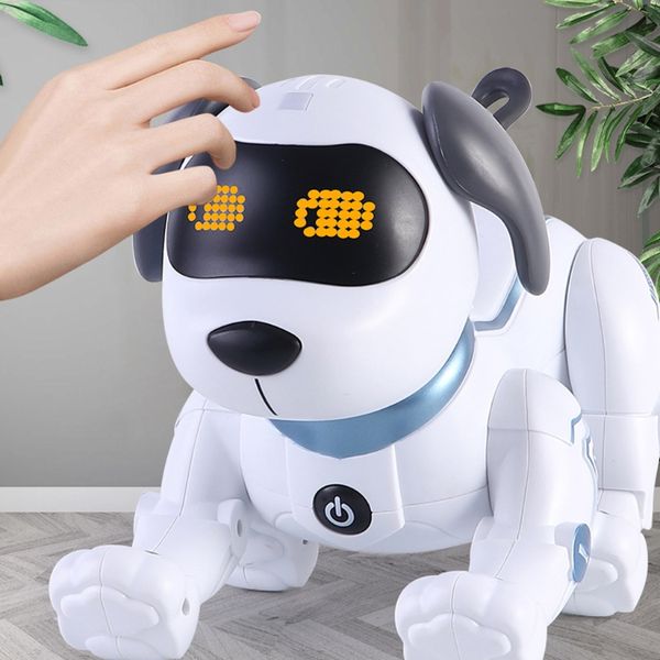 Remote Control Dog RC Robotic Stunt Puppy Dancing Programmable Smart Toy with Sound Interactive Gift
Remote Control Dog RC Robotic Stunt Puppy Dancing Programmable Smart Toy with Sound Interactive Gift
