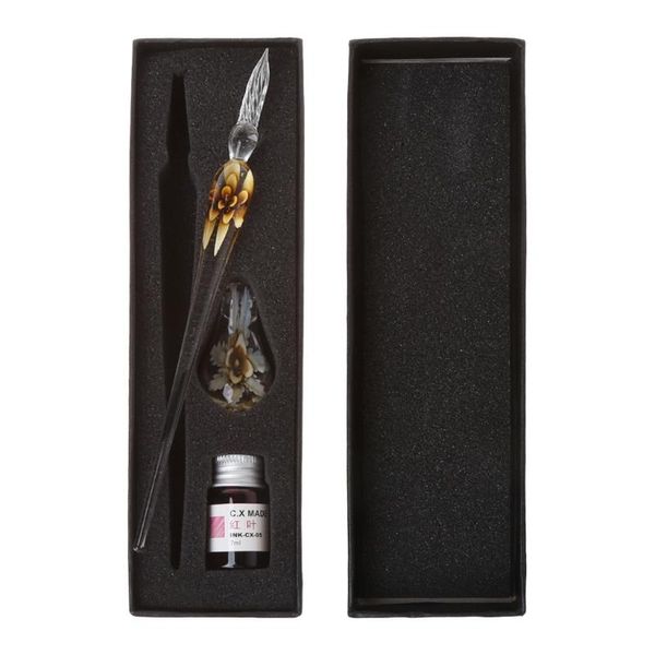vintage handmade art elegant crystal floral glass dip pen sign ink pens gift c5ab
vintage handmade art elegant crystal floral glass dip pen sign ink pens gift c5ab