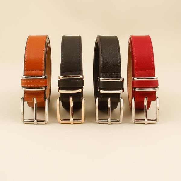 belts female belt fashion gold pin buckle strap casual all-match ladies adjustable designer thin waistband, Black;brown
belts female belt fashion gold pin buckle strap casual all-match ladies adjustable designer thin waistband, Black;brown