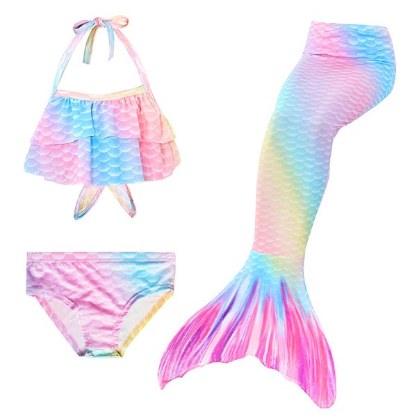 2021 new lovely mermaid swimsuit for girls children's summer happy swimming wear mermad tail cosplay costume 3pcs set kid's clothe, White
2021 new lovely mermaid swimsuit for girls children's summer happy swimming wear mermad tail cosplay costume 3pcs set kid's clothe, White