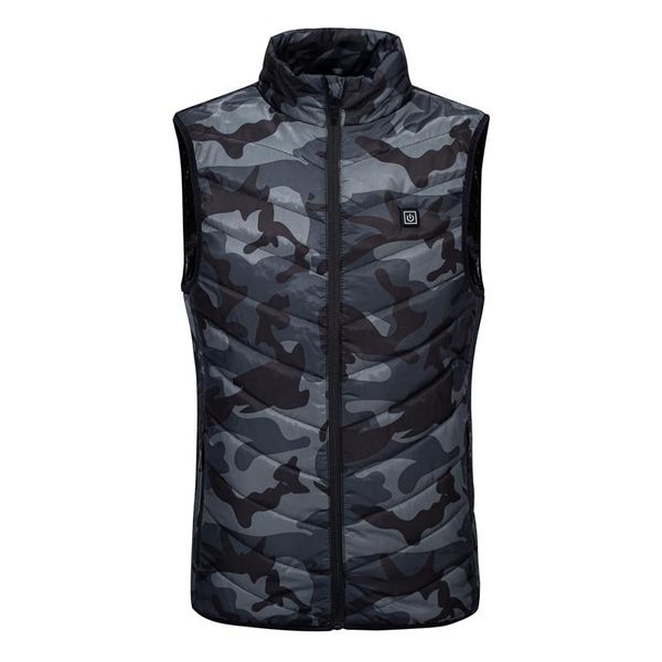 men's vests korean four zone heating vest usb charging warm electric clothing and women's fishing clothes boy coat, Black;white
men's vests korean four zone heating vest usb charging warm electric clothing and women's fishing clothes boy coat, Black;white