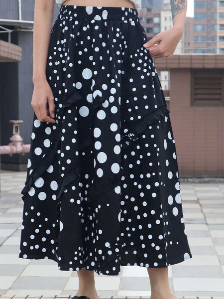 vanovich summer cotton irregular dot stitching wild casual elastic waist korean style skirts female 210615, Black
vanovich summer cotton irregular dot stitching wild casual elastic waist korean style skirts female 210615, Black