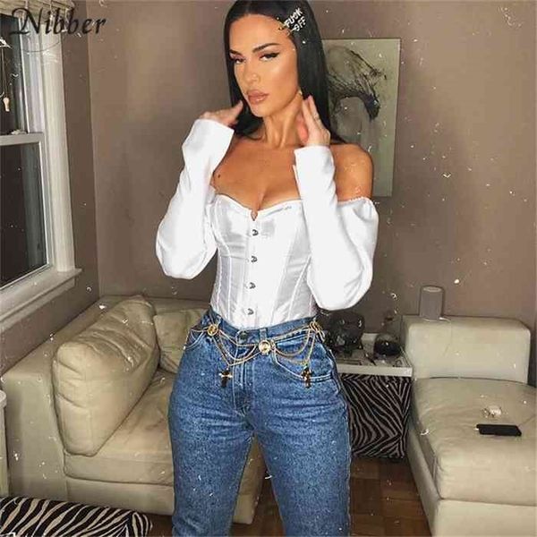 nibber french romance off shoulder women club party night strapless bow tassel tee shirt elegant slash neck mujer, White
nibber french romance off shoulder women club party night strapless bow tassel tee shirt elegant slash neck mujer, White