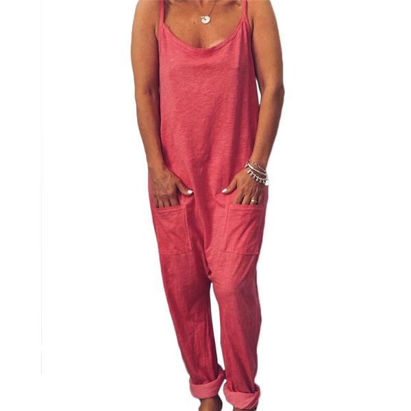 women's jumpsuits & rompers summer loose sleeveless sling 2021 fashion pockets baggy long pant trousers overalls playsuit backless, Black;white
women's jumpsuits & rompers summer loose sleeveless sling 2021 fashion pockets baggy long pant trousers overalls playsuit backless, Black;white