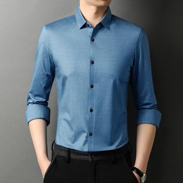 men's casual shirts lyocell silk comfortable shirt male business solid dp dress, White;black
men's casual shirts lyocell silk comfortable shirt male business solid dp dress, White;black
