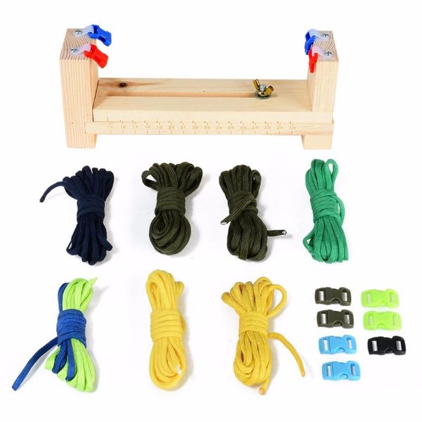 outdoor gadgets 1 set bracelet knitting tool wristband wood jig maker weaving diy
outdoor gadgets 1 set bracelet knitting tool wristband wood jig maker weaving diy