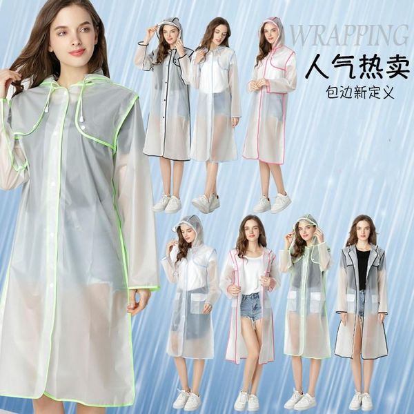 raincoats fashionable edging raincoat yearning for life the same eva odorless soft male and female couples tide poncho jacket
raincoats fashionable edging raincoat yearning for life the same eva odorless soft male and female couples tide poncho jacket