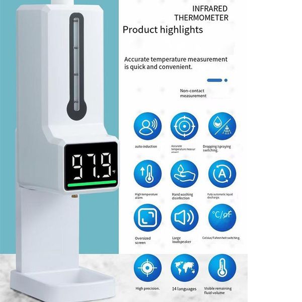 smart home control 2021 q7 max wall-mounted thermometer with soap dispenser,with alarm, suitable for use in offices,home schools and communi
smart home control 2021 q7 max wall-mounted thermometer with soap dispenser,with alarm, suitable for use in offices,home schools and communi