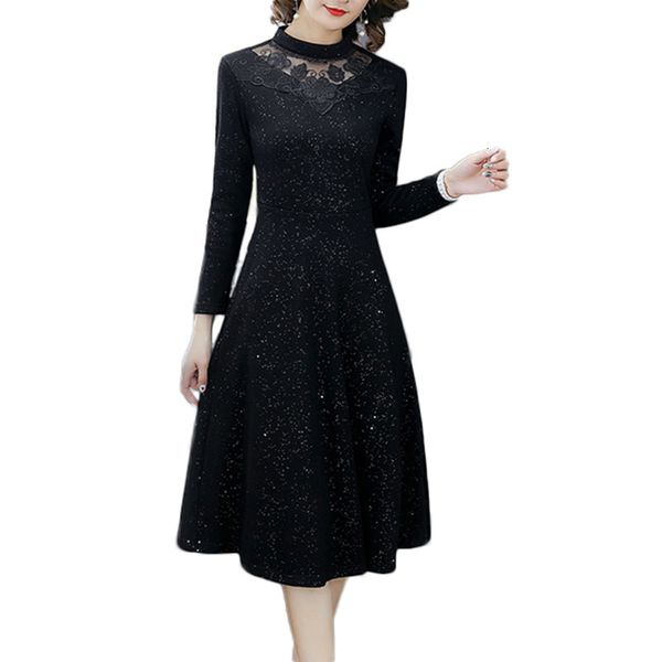 2021 new spring bright silk plied thin-neck with long sleeves elegant female fashion dress plus size 5x t422 cv29, Black;gray
2021 new spring bright silk plied thin-neck with long sleeves elegant female fashion dress plus size 5x t422 cv29, Black;gray