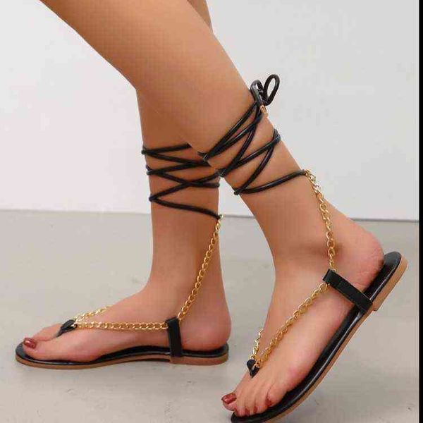 large size women's shoes 0 summer new metal chain strap women's sandals women's shoes, Black
large size women's shoes 0 summer new metal chain strap women's sandals women's shoes, Black