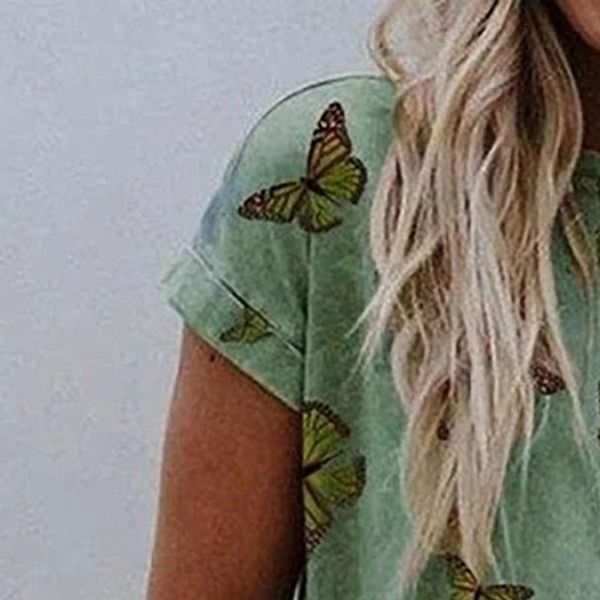 f kawaii butterfly printing women skirt oversized t shirt short sleeve retro o neck oversize pullover summer, Black
f kawaii butterfly printing women skirt oversized t shirt short sleeve retro o neck oversize pullover summer, Black