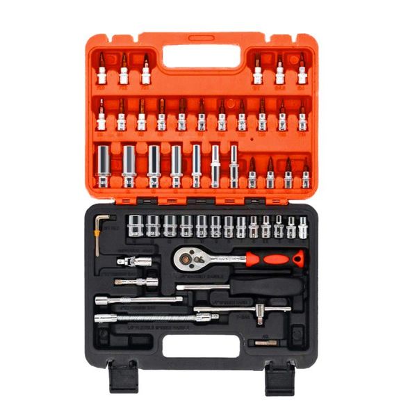 professional hand tool sets 53pcs combination wrench set car repair batch head ratchet pawl socket spanner screwdriver multifunctionl
professional hand tool sets 53pcs combination wrench set car repair batch head ratchet pawl socket spanner screwdriver multifunctionl