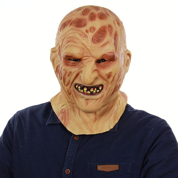 costume accessories realistic party costume horror mask deluxe freddy krueger mask scary dance carnival cosplay zombie mask, Silver
costume accessories realistic party costume horror mask deluxe freddy krueger mask scary dance carnival cosplay zombie mask, Silver