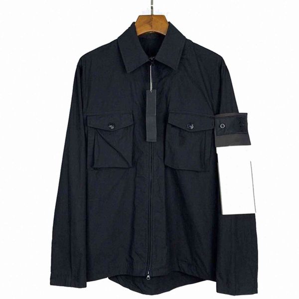 designer stone jacket casual island cotton shirt men windbreaker women coat badge pocket ghost series jackets fashion coats lover clothing, Black;brown
designer stone jacket casual island cotton shirt men windbreaker women coat badge pocket ghost series jackets fashion coats lover clothing, Black;brown
