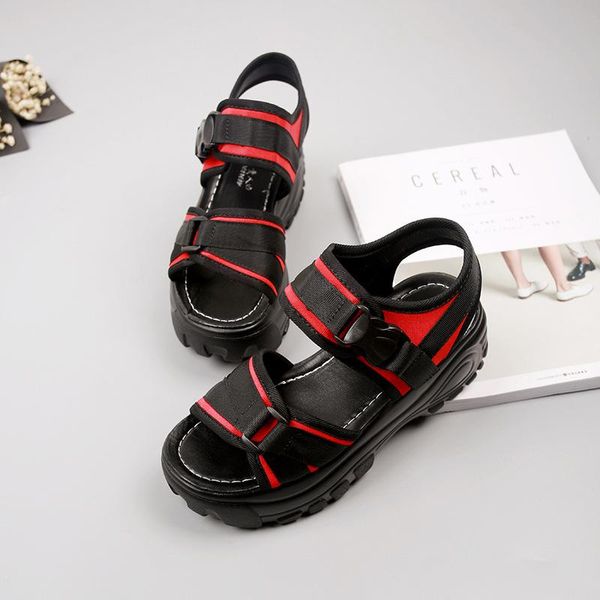 sandals women's 2021 korean version summer thick sole solid color buckle casual flat-shaped shoes trend, Black
sandals women's 2021 korean version summer thick sole solid color buckle casual flat-shaped shoes trend, Black