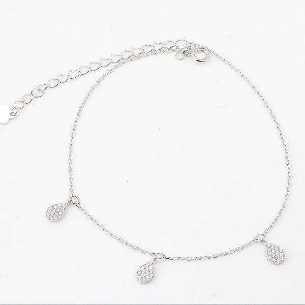 anklets silver 925 bracelet for women with small zircon decoration sandals beach chain of foot female jewelry, Red;blue
anklets silver 925 bracelet for women with small zircon decoration sandals beach chain of foot female jewelry, Red;blue