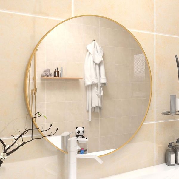 mirrors 28" wall circle mirror large round gold farmhouse circular for bathroom decor make up vanity entryway
mirrors 28" wall circle mirror large round gold farmhouse circular for bathroom decor make up vanity entryway