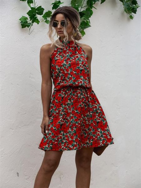 casual dresses 2021 summer beach floral print women dress ladies halter mini back bandage bow holiday sundresses vestidos, Black;gray
casual dresses 2021 summer beach floral print women dress ladies halter mini back bandage bow holiday sundresses vestidos, Black;gray