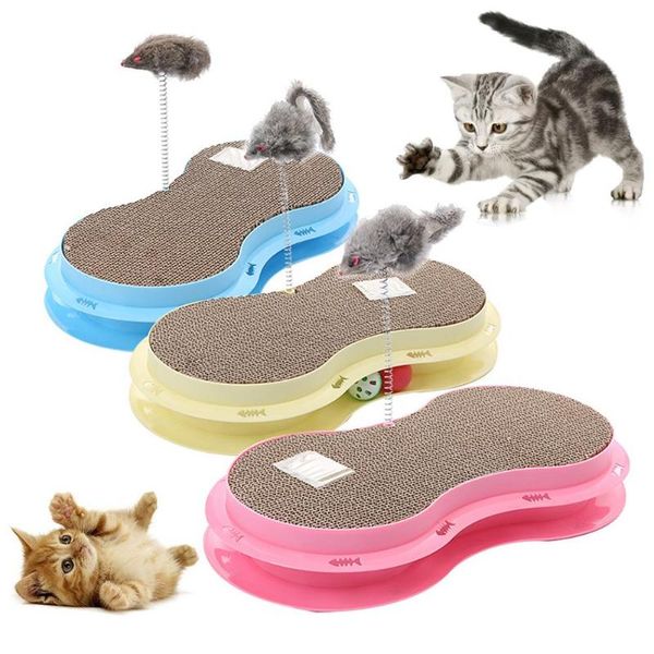 cat toys pet kitten track ball bell disc mouse doll spring plate interactive toy
cat toys pet kitten track ball bell disc mouse doll spring plate interactive toy