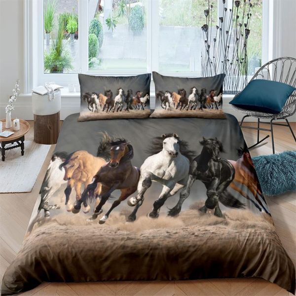 bedding sets 2/3 pcs bedclothes running horse printed duvet cover polyester set wild animal pattern comforter 180 150
bedding sets 2/3 pcs bedclothes running horse printed duvet cover polyester set wild animal pattern comforter 180 150