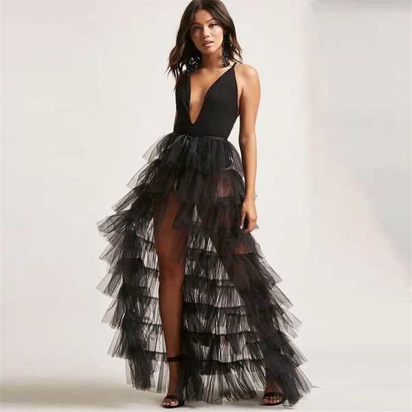 fashion black tiered tulle skirt tutu long sheer women overskirt high waist ruffled mesh maxi skirt detachable overlay 210315
fashion black tiered tulle skirt tutu long sheer women overskirt high waist ruffled mesh maxi skirt detachable overlay 210315